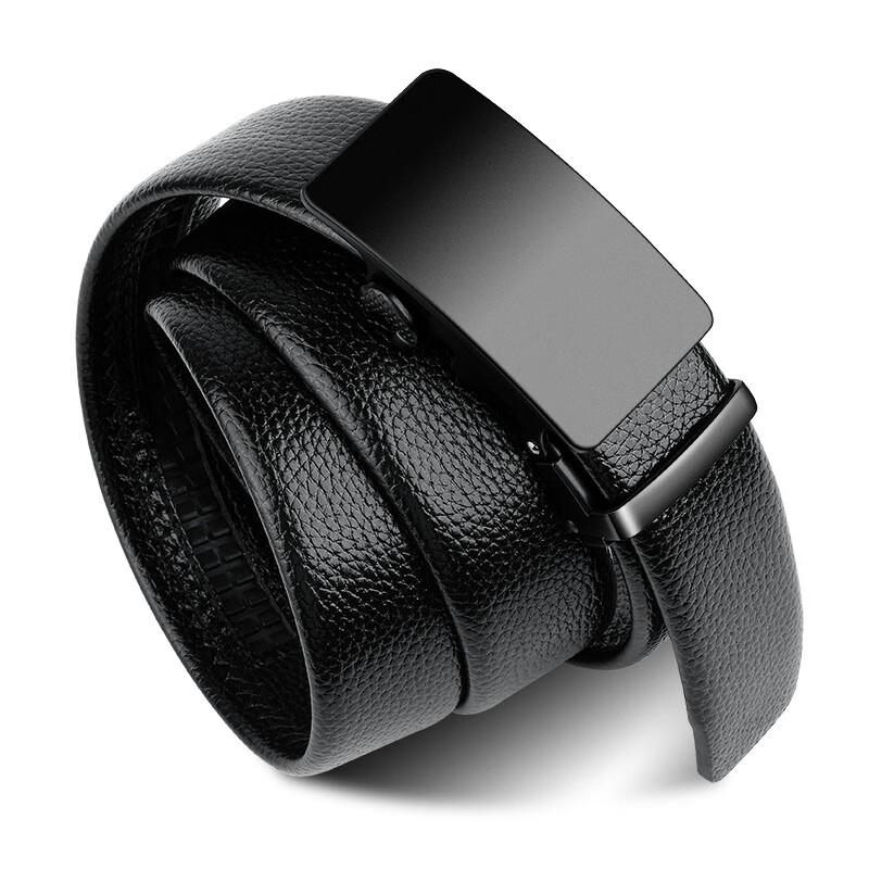 Men's Automatic Buckle PU Leather Belt