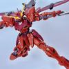 MG 1/100 Red Testament Divine Soldier Mech Assembly Model Kit Action Figures Boys' Puzzle Toys Desktop Ornament Collectible Gift