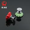 KAK Orchid Ceramic Handles Drawer Knobs Kitchen Cupboard Door Handles for Kids Room Cabinet Handles with screws Furniture Handle
