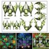 Glow-in-the-Dark Bat Stickers Halloween Wall Stickers, Luminous Hanging Decals, Reusable Party Supplies Spooky Indoor Outdoor Yard Tree Decorations