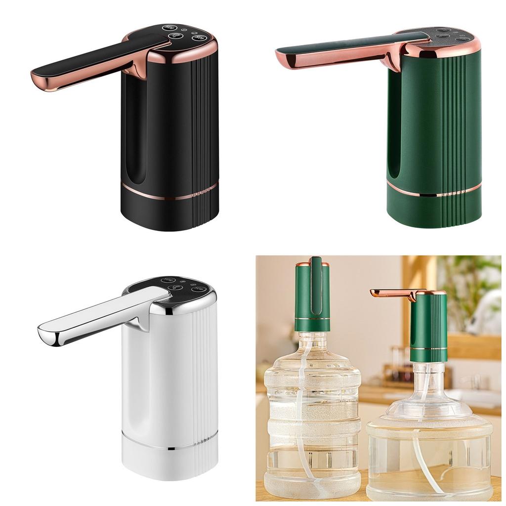 Portable Electric Water Bottle Pump Automatic Drinking Water Dispenser Collapsible Designs Water Pumps for 5 Gallon Jug