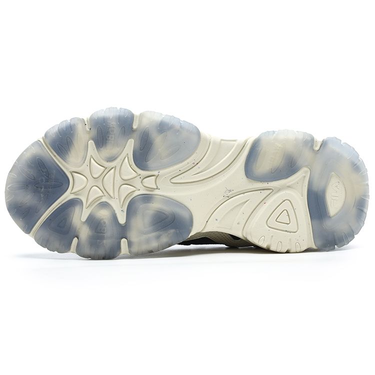 Fila Cat Paw 4.0 Fabric Synthetic Leather Sports Comfortable Low-Top Casual Shoes Women Sneaker White Asparagus-Blue F12W242132FWD