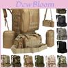 Large Capacity 65l Outdoor Military Tactical Sportbag With Multipockets And Breathable Padding Shoulder Straps