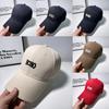 Letter Echo Embroidery Baseball Cap Adjustable Breathable Sun Hat Protection