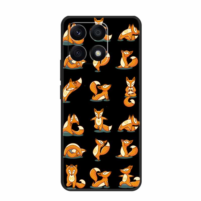 Black Silicone Case For Xiaomi 15T Pro Case Cartoon Cat Soft Back Cover For Xiaomi 15T 5G 17 14T Pro Phone Case Coque Funda Para