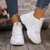 Fashionable New Style Low-cut Casual Walking Shoes for Spring/autumn Round-headed Comfortable Anti-slip Sports Shoes for Women