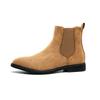 Ankle Boots Suede Men’s Demi-season Boots Wingtip Dress Formal Classic Chelsea Boots for Men Plus Size