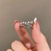 Tide Temperament Sweet Niche Versatile Design Ring Daily Commute Index Finger Ring