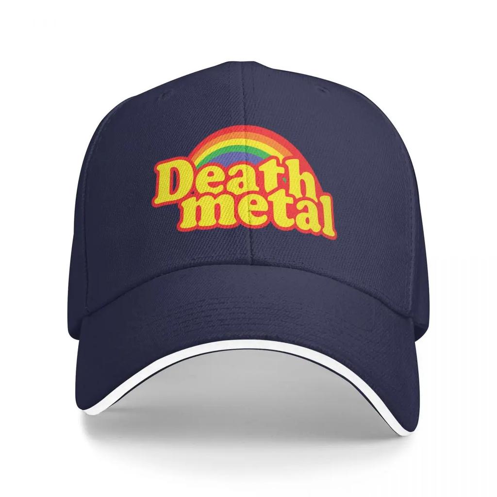 Death Metal Parody Baseball Cap Snap Back Hat Foam Party Hat Luxury Hat Men Designer Man Womens