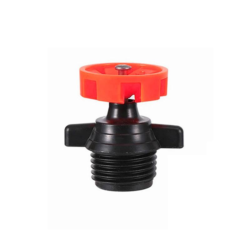 5Pcs 360 Degree Rotating Watering Nozzle 1/2" Male Thread Automatic Rotation Sprinkler Garden Lawn Flower Vegetable Irrigation