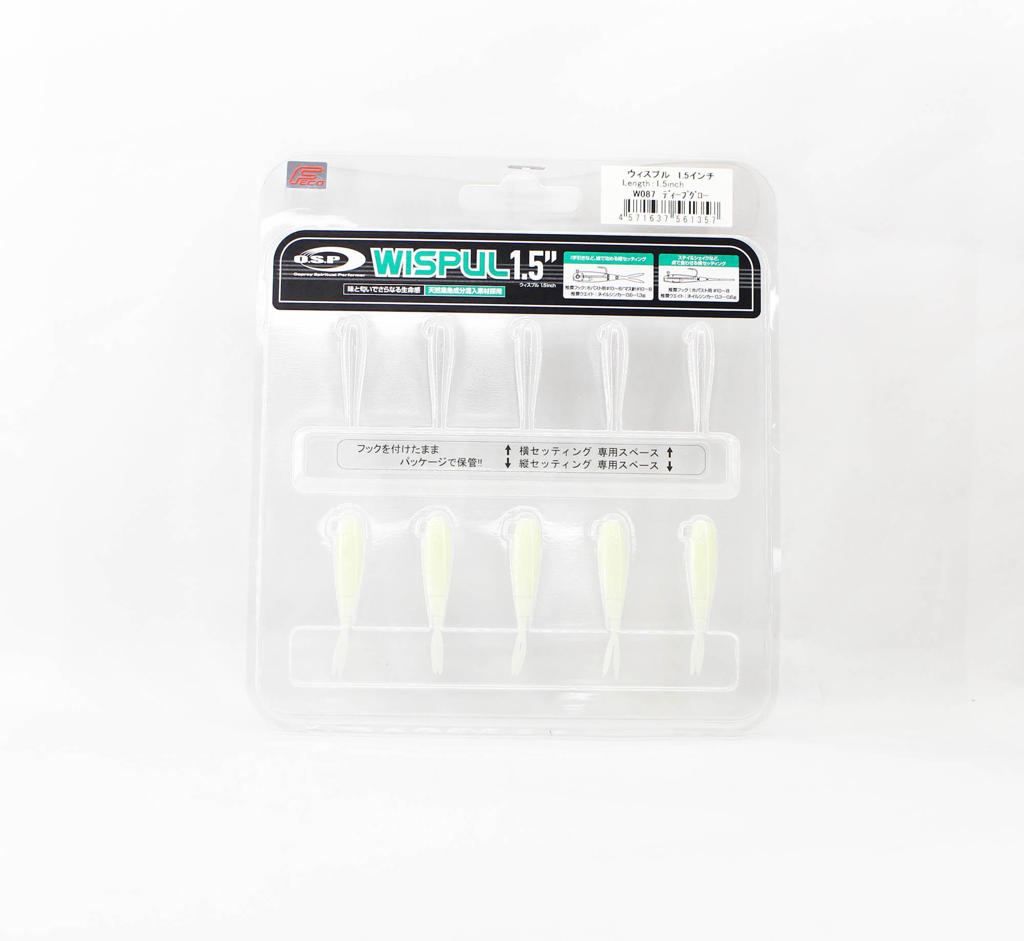 Мягкая приманка OSP Wispul 1.5 дюйма W-087 (1357)