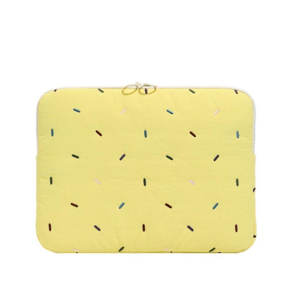 Korean Style Laptop Bag Lightweight Shockproof Tablet Sleeve Bag Sweet Soft Laptop Protective Case Portable Girls File Package
