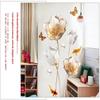 Beautiful Flower Wall Sticker For Living Room Background Decor Self-Adhesive Home Decor