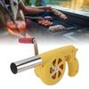 Hand Crank BBQ Fan Increase  Power Portable Barbecue   Blower for Outdoor Camping Barbecuing