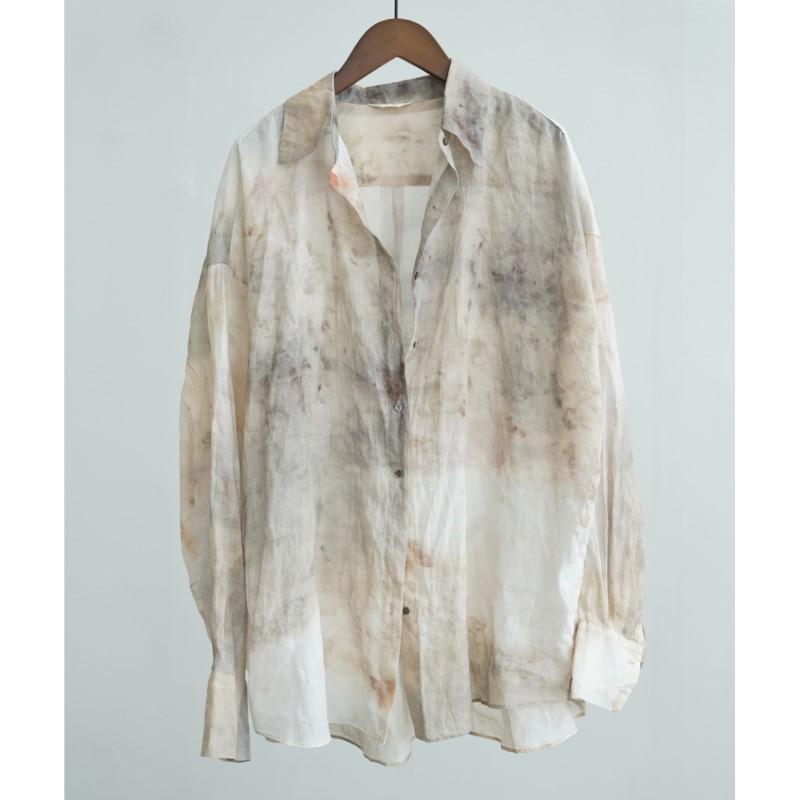 Johnature Women Vintage Shirts Tops Turn-down Collar Long Sleeve High Quality Blouses Spring Loose Shirts
