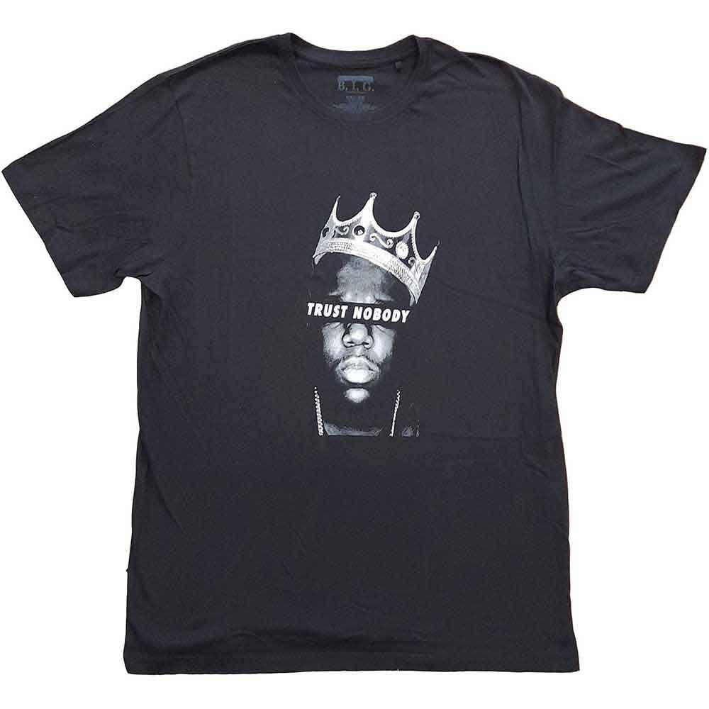 Biggie Smalls Trust Nobody T-Shirt Black New Unisex T-Shirt S