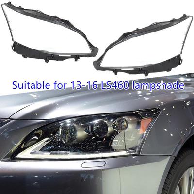 Applicable Lexus LS460/LS600HL (2013-2016) Black Base Headlight Rear Shell with Transparent Lampshade
