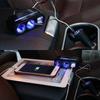 12V/24V Vehicles Lighter Socket Splitter Multiple Device Charging Car Accessory with 2 USB Interfaces Totally 3A Output