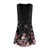 Womens Summer Dresses Loose V Neck Sleeveless Sundresses Dress With Pockets