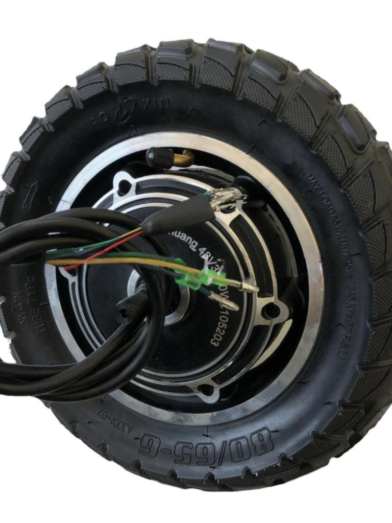 10-inch Off-road Scooter Wheel Hub Motor: Enhanced Torque & Range, Power-Saving Design