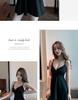 Elegant Low-Cut Strappy Summer Dress - Nightclub Sexy Slimming Plus Size Waist-Cinched Short Skirt for Women