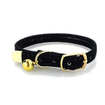 Cute Flocked Cloth Cat Collars Adjustable Durable Cat Tie with Or Without a Bell Kitten Cat Dog