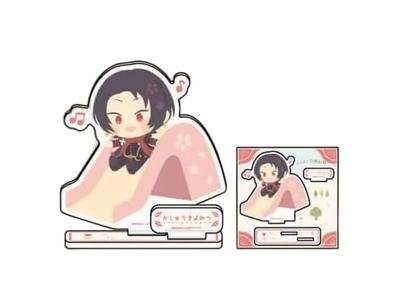 Touken Ranbu Naughty Scratch First Edition C Prize Acrylic Stand Plate by Kiyomitsu Kashu Naughty! ~Everyone's Time~