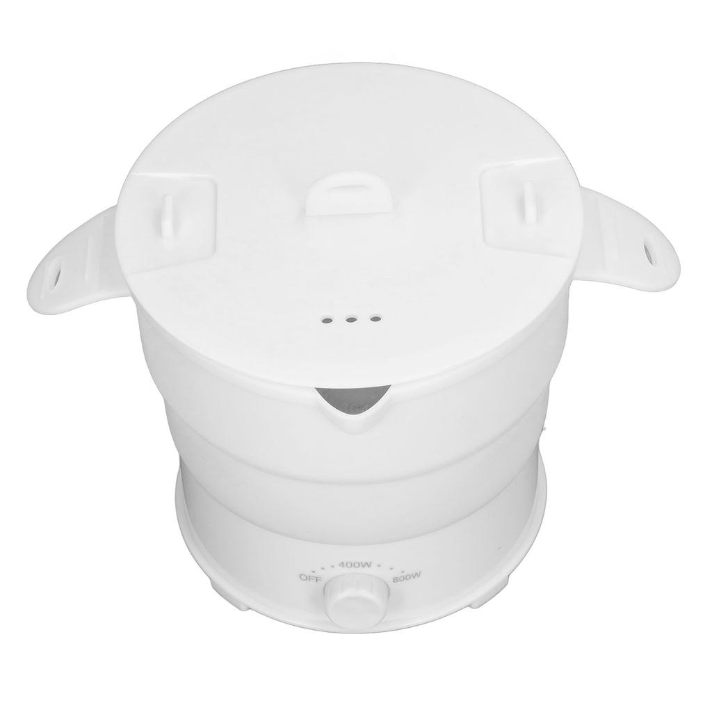 Electric Hot Pot Cooker Multifunction 1.2L Portable Foldable Electric Hot Pot for Home Dormitory