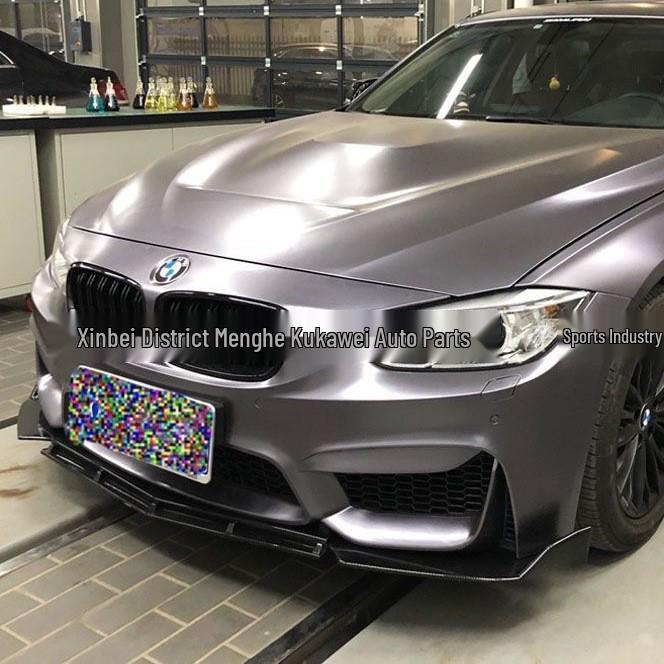 Three-Stage Front Shovel Double-Layer Thickened Car Lip, Surround & Corner Guards for Collision Protection