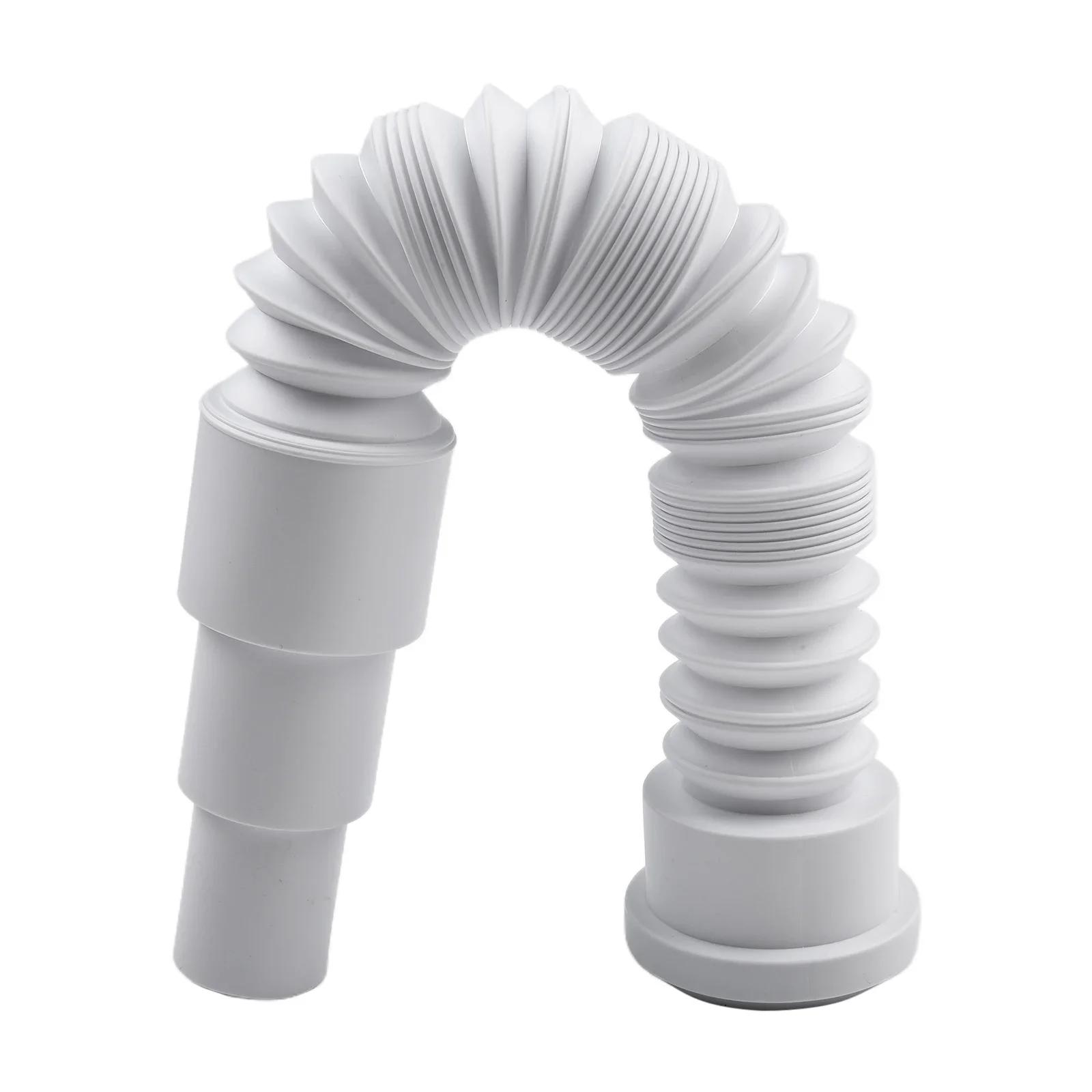 

New High Quality Waste Flush Pipe Connect Hose Pipe Accessories 1M Chrome Cover Drain Hose Flexible For Shower Odorstop China Mainland