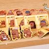 Magnetic Bookmarks Student Cute Double Book Page Folder Cartoon High-value Capybar Magnet Bookmark Stationery Gift