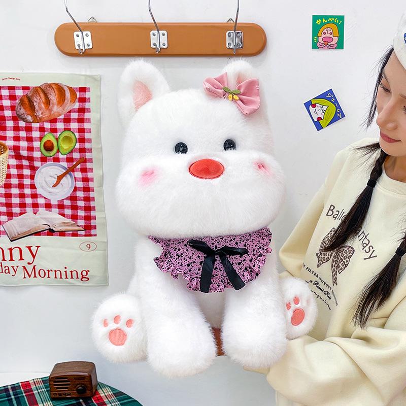 West Highland White Terrier Plush Puppy Doll - Sleep Comfort & Birthday Gift for Girls