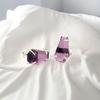 Raro Zaffiro Gemstone Gioielli in Argento Sterling 925 Orecchini a Bottone Fatti a Mano 0.6" EE-131-5
