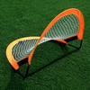 Outdoor Movable Soccer Goal Net Enhance Accuracy & Skills Improve Wear-Resistant Foldable Football Shot Mesh Practice Football Target Net