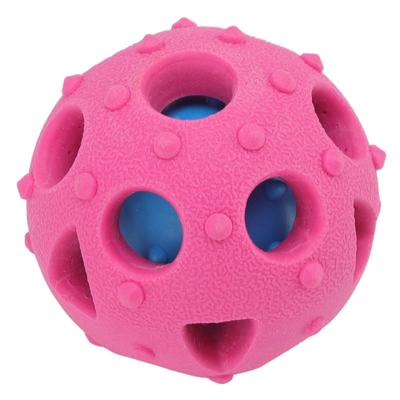 Dog Puzzle Chewing Ball Bite Resistant Interactive Slow Feeder Puppy Treat Dispensing Toy for