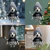 Dalmatian Car Mirror Decor Acrylic Cartoon Style Car Accessories For Vehicle Interior