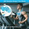 Neck Fan Personal Small Fan Portable Fan USB Fan Mini Neckband Sport Fan Wearable Hands