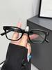 1Pc European and American Classic Popular Square Frame Glasses Set for Men and Women Fashion Glasses