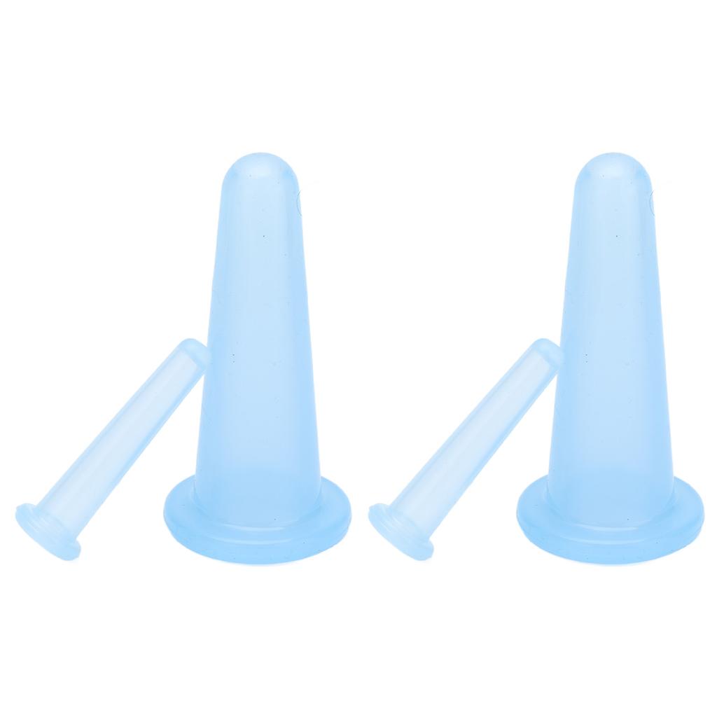 4pcs Cupping Set Massage Therapy Cups Convenient Practical Compact Lightweight Soft Flexible