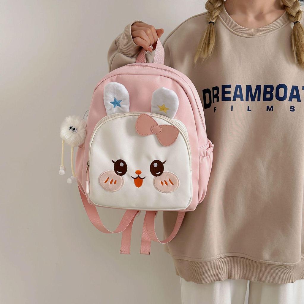 Schoolbag Korean version of children's bag female high-value cute cartoon cute treasure spring outing small backpack soft glutinous kindergarten