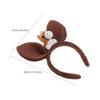 Lurrose Horse Headband, 2026 Zodiac Year of the Horse, Plush Animal Ears, Cosplay Costume for Adults and Children, Perfect for New Year's Cards,