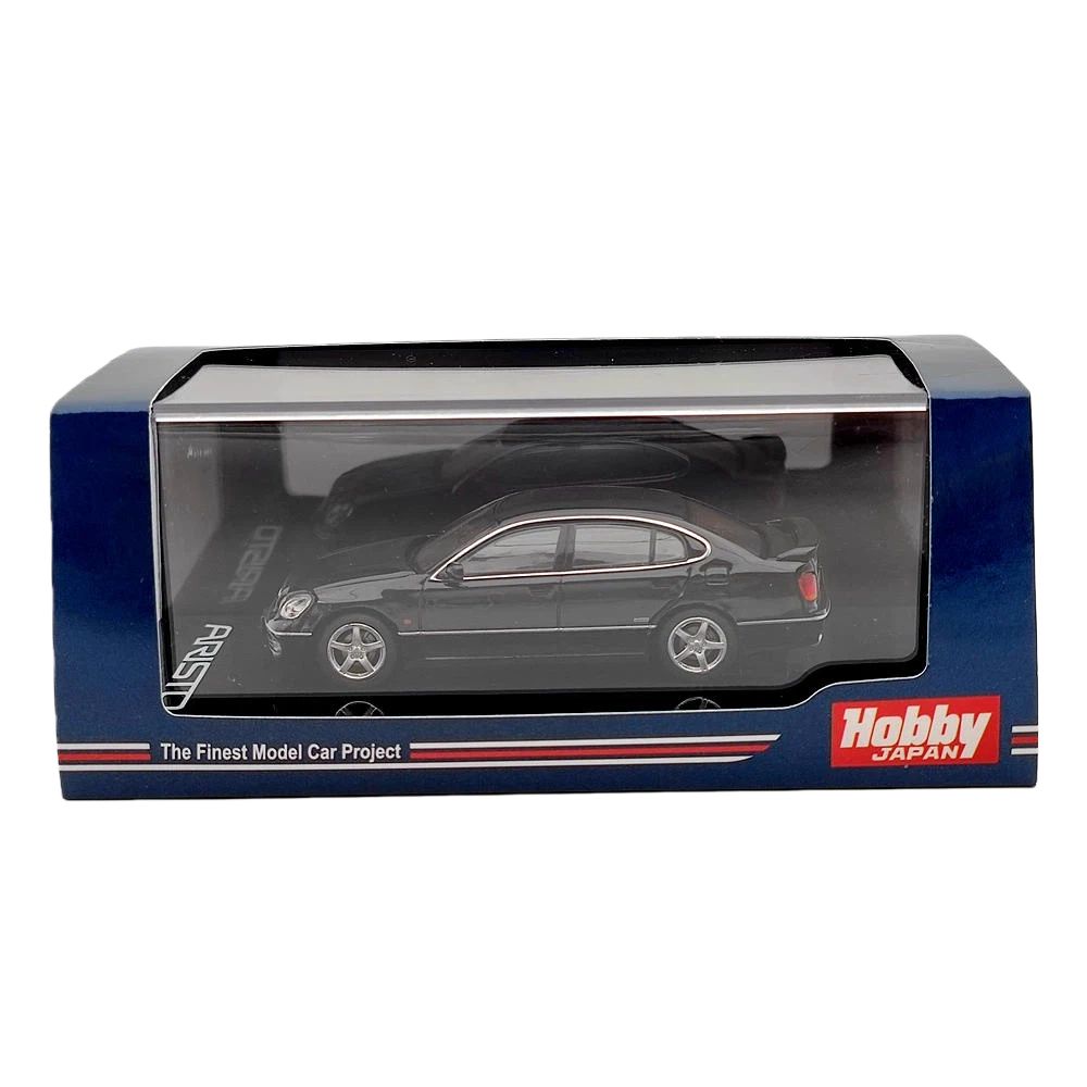 Hobby Japan 1/64 for ARISTO V300 VERTEX EDITION Black HJ641030ABK Diecast Model Car Miniature Collection Toy Vehicle Models