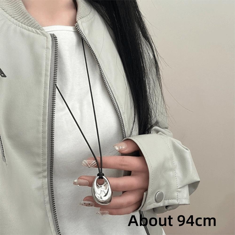 Unregelmäßiges Design Anhänger Halskette Verstellbare Länge Schlüsselbein Kette Vintage Halskette Für Frauen