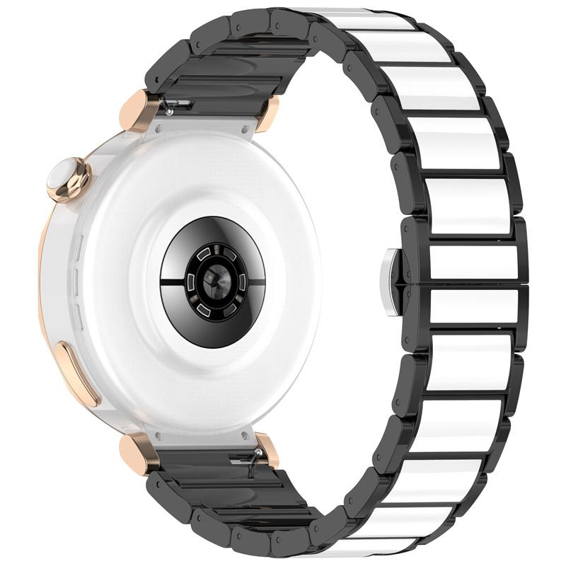 18mm keramický řemínek pro Huawei Watch GT5/4 41mm/GT5 Pro 42mm dámský náramek pásek pro Huawei Watch GT5 GT4 kovový řemínek