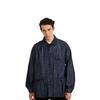 UNIQLO Solid Color Single-Breasted Casual Long Sleeve Jacket Unisex jackets Dark-Blue 457212-68
