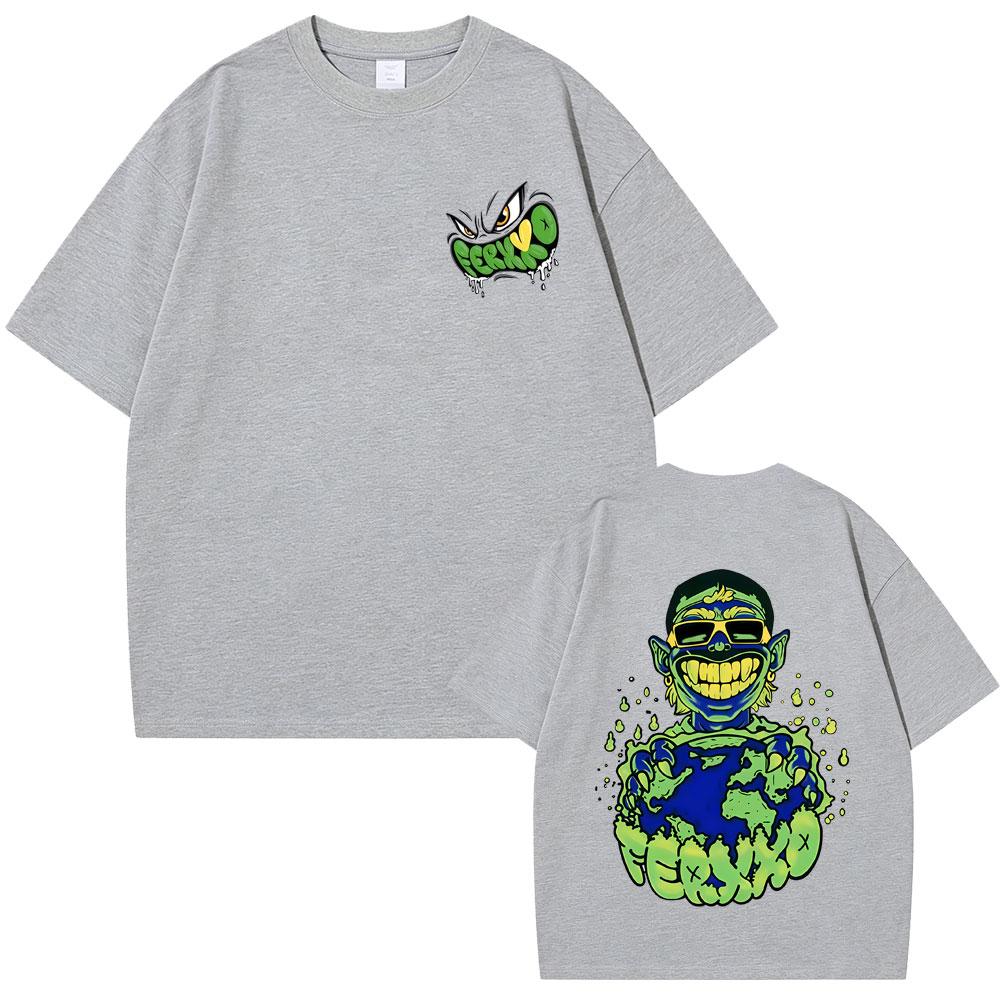 Feid Ferxxo Album SIXDO 2026 T Shirt Unisex Women Fashion Pop Music Tshirt Summer Casual Cotton Oversized Short Sleeve Streetwear