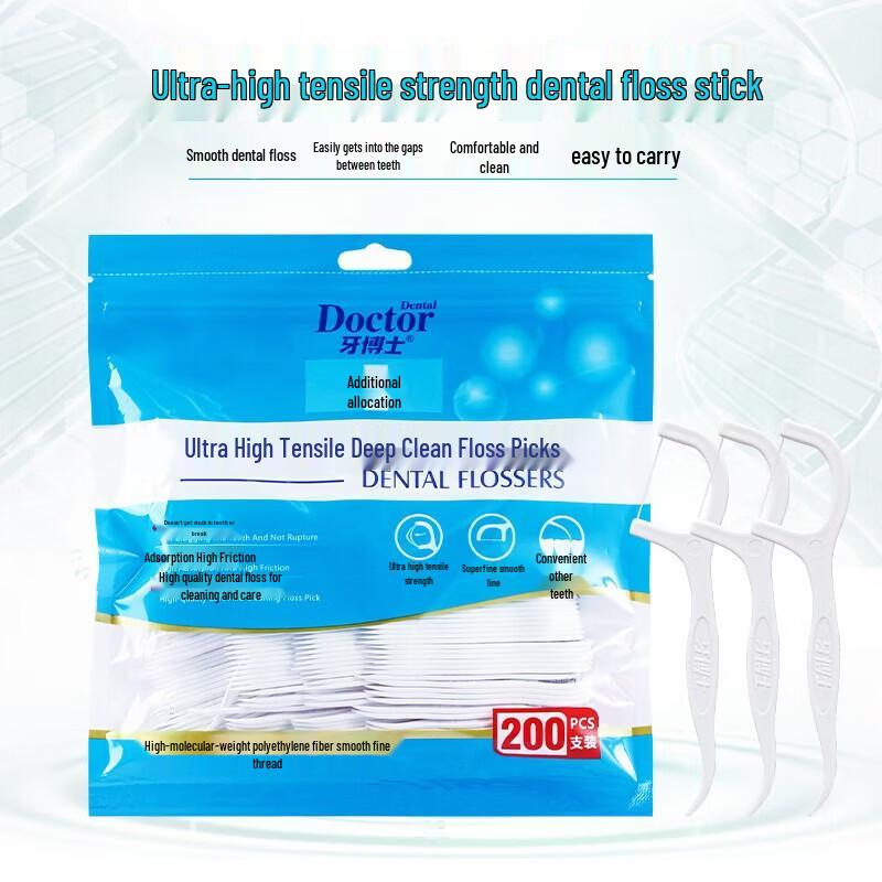 Dr. Dentist High-Strength Dental Floss Picks