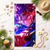 Tanjiro Soft Beach Towel Stylish Beach Pool Towel for Summer Seaside Vacation Travel
