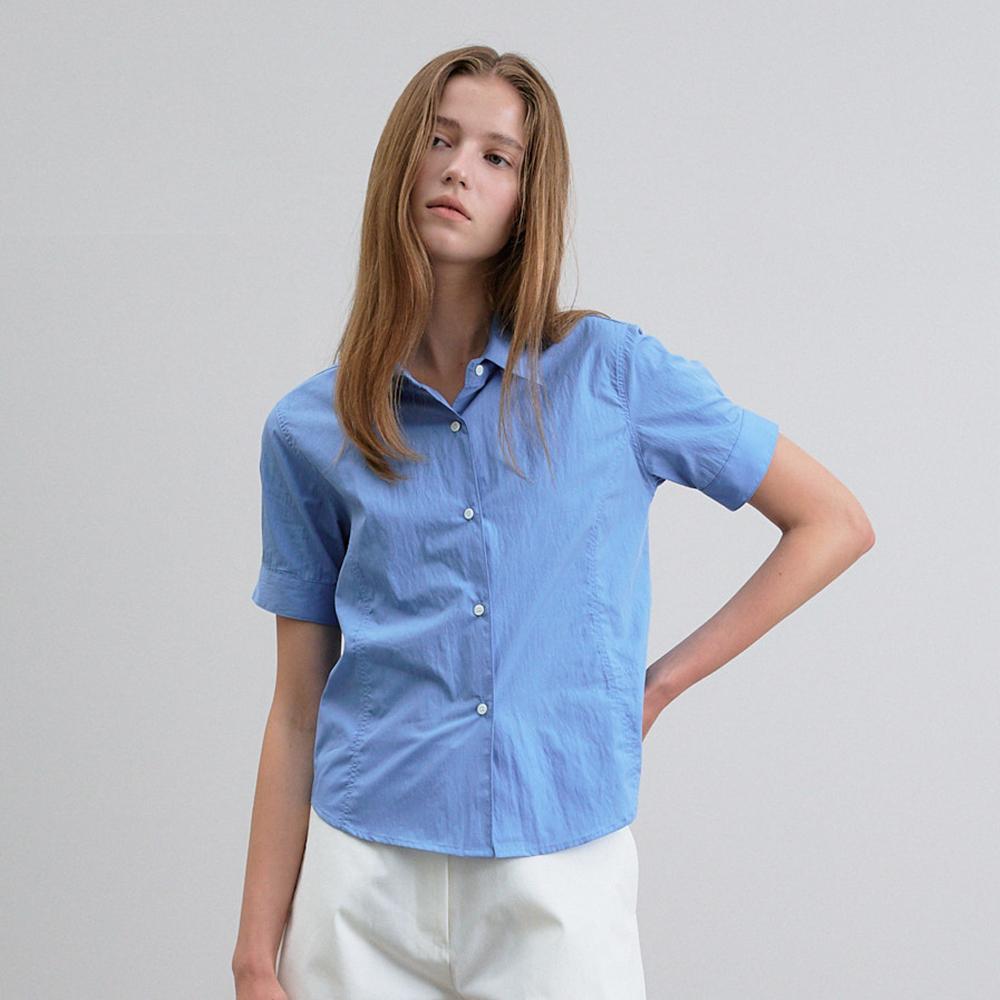 NOEUD Cuffline Half Shirt (Blue)