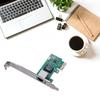 Gigabit PCIe Ethernet Networking Card RTL8111H Chip RJ45 LAN Port PCIe X1 Installation Networking Card 10/100/1000Mbps